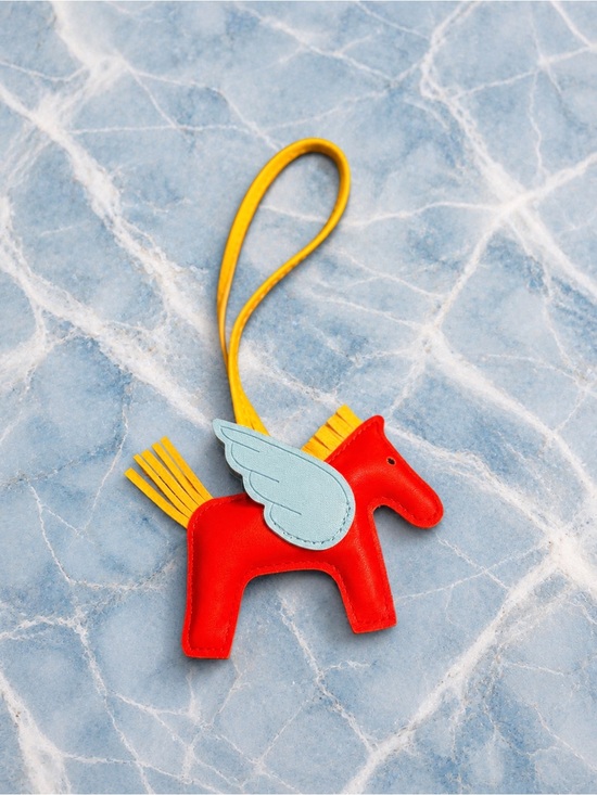 Accessories - Pegasus Horse Bag Charm / Keychain 
in Red, Yellow & Blue NWT